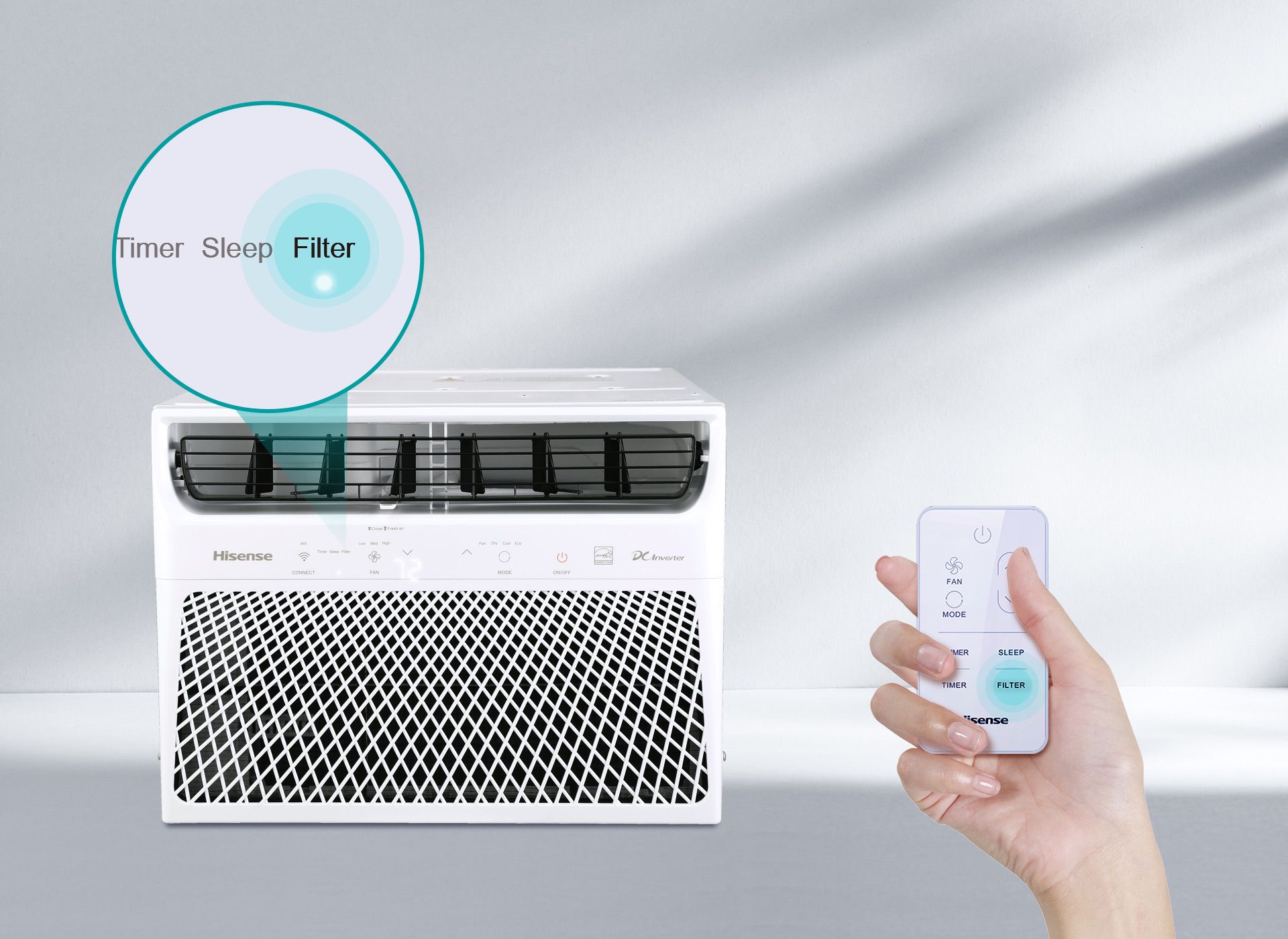 C1AF Window Air Conditioner Hisense Global